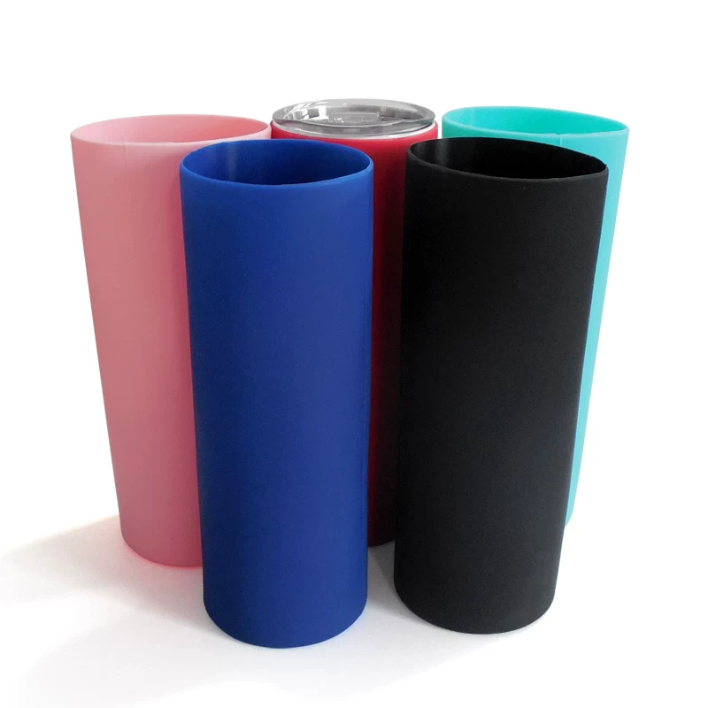 Extra Large Silicone Cup Sleeve 7.5cm Dia x 20cm Height Insulated Glass Cup Holder Heat Resistant by IKSONIC CO., LTD. China factory manufacturer supplier