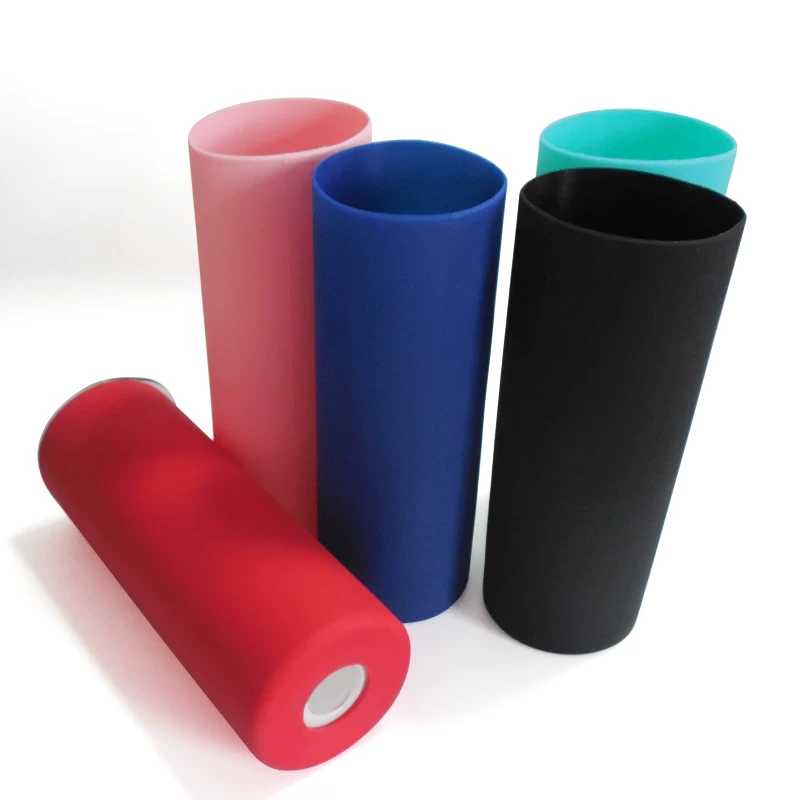 Extra Large Silicone Cup Sleeve 7.5cm Dia x 20cm Height Insulated Glass Cup Holder Heat Resistant by IKSONIC CO., LTD. China factory manufacturer supplier