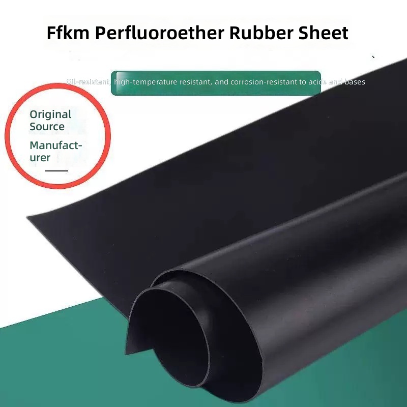 FFKM Perfluoroelastomer Kalrez 0.3 0.5 0.8mm Sheet High Temp Acid Resistant by IKSONIC CO., LTD. China factory manufacturer supplier