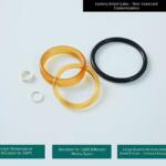 FFKM Perfluoroelastomer O-Ring Seal High Temperature Corrosion Resistant Custom by IKSONIC CO., LTD. China factory manufacturer supplier