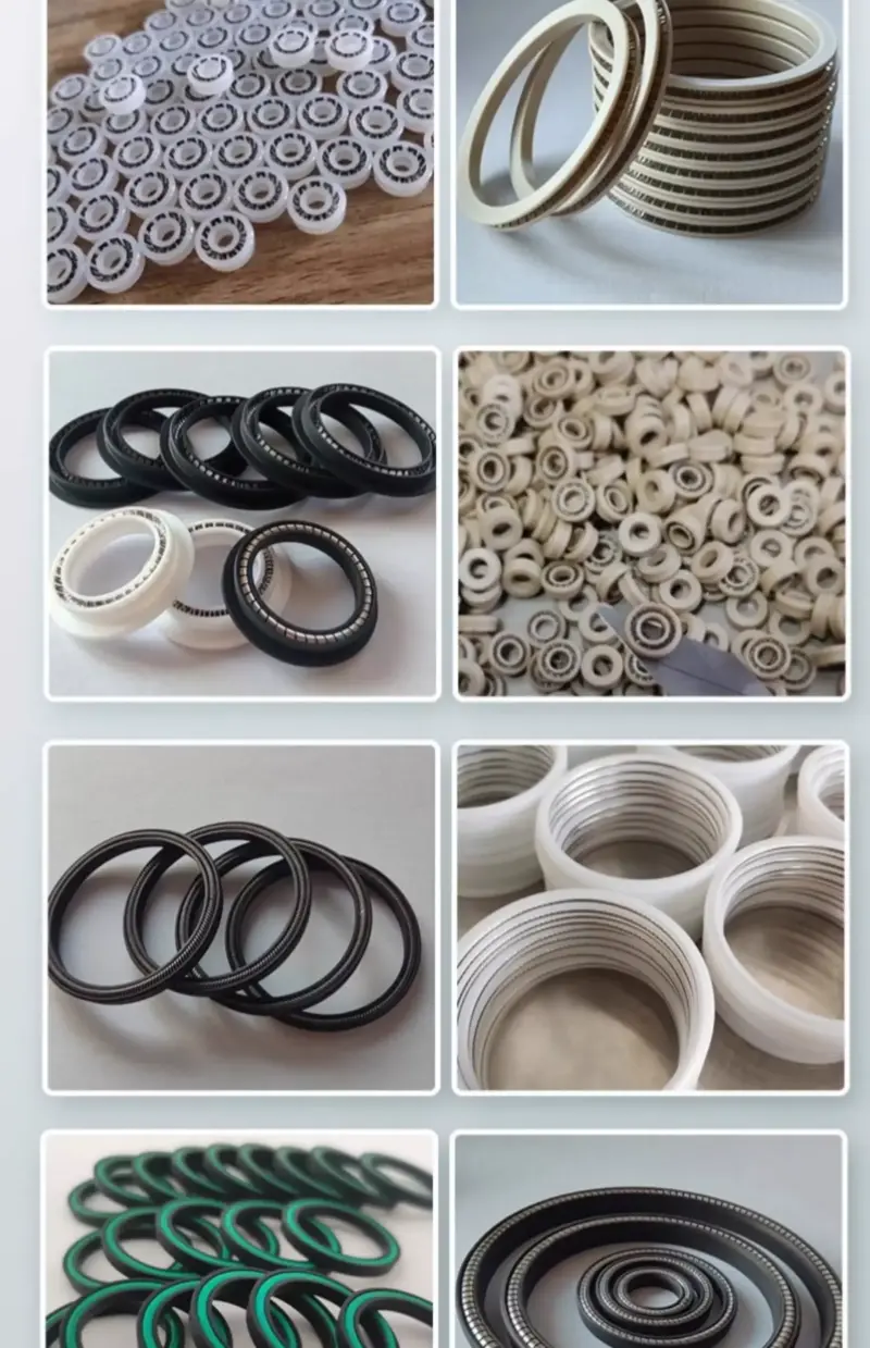 Fluid Equipment Filling Machine Dispenser Shaft Spring Energized Seal V-Ring by IKSONIC CO., LTD. China factory manufacturer supplier