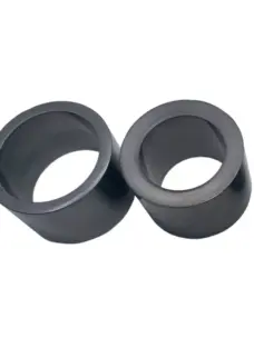 Graphite Bearing Ring Bushing Self-Lubricating Wear Resistant High Temperature Corrosion Resistant Seal Ring Mechanical Seal Custom Machining by IKSONIC CO., LTD. China factory manufacturer supplier