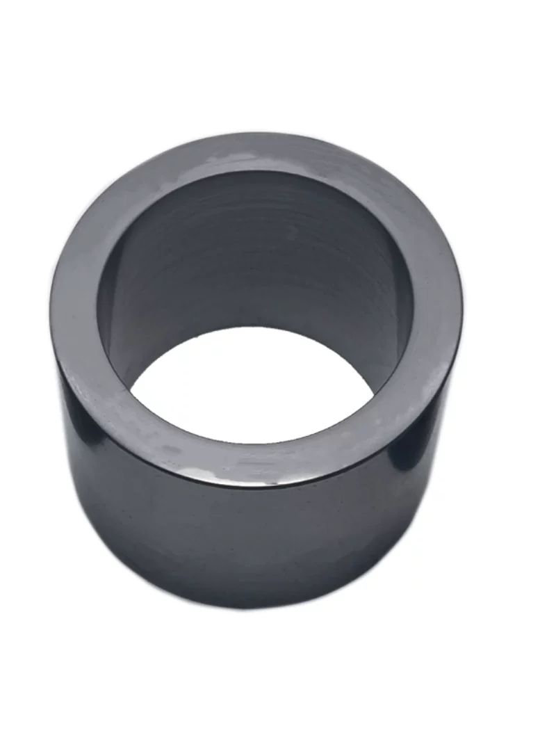 Graphite Bearing Ring Bushing Self-Lubricating Wear Resistant High Temperature Corrosion Resistant Seal Ring Mechanical Seal Custom Machining by IKSONIC CO., LTD. China factory manufacturer supplier