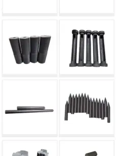 Graphite Bearing Ring Bushing Self-Lubricating Wear Resistant High Temperature Corrosion Resistant Seal Ring Mechanical Seal Custom Machining by IKSONIC CO., LTD. China factory manufacturer supplier
