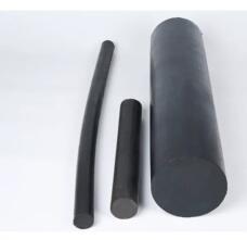 High Elasticity NBR Rubber Rod Solid Cylinder Oil Resistant Wearproof Vulcanized Hard Rubber Roller by IKSONIC CO., LTD. China factory manufacturer supplier