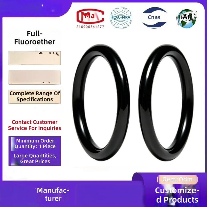 High Temperature 300°C FFKM O-Ring Seals for Aerospace by IKSONIC CO., LTD. High Temperature 300°C FFKM O-Ring Seals for Aerospace by IKSONIC CO., LTD. China factory manufacturer supplier