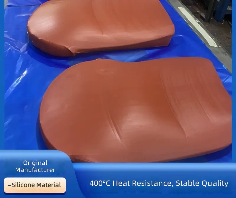 High Temperature 400°C Silicone Conveyor Belt Heat Resistant Solid Silicone Rubber Imported Anti-Tear Material by IKSONIC CO., LTD. China factory manufacturer supplier