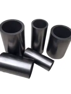 High Temperature High Purity Graphite Crucible for Induction Furnace Melting Gold Silver Copper by IKSONIC CO., LTD. China factory manufacturer supplier