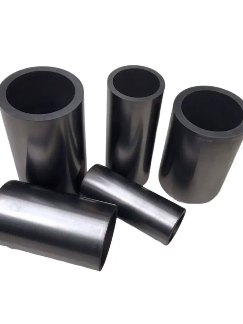 High Temperature High Purity Graphite Crucible for Induction Furnace Melting Gold Silver Copper by IKSONIC CO., LTD. China factory manufacturer supplier