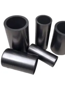 High Temperature High Purity Graphite Crucible for Induction Furnace Melting Gold Silver Copper by IKSONIC CO., LTD. China factory manufacturer supplier