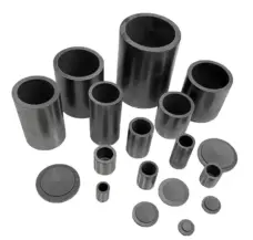 High Temperature High Purity Graphite Crucible for Induction Furnace Melting Gold Silver Copper by IKSONIC CO., LTD. China factory manufacturer supplier