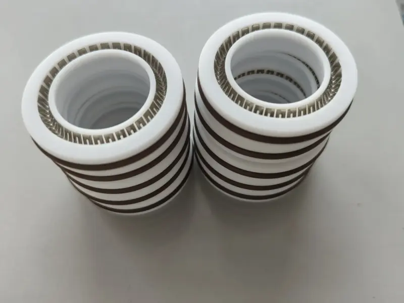 High Temperature Wear Resistant PTFE Oil Seal Rotary Shaft Seal, Teflon FKM Oil Seal by IKSONIC CO., LTD. China factory manufacturer supplier