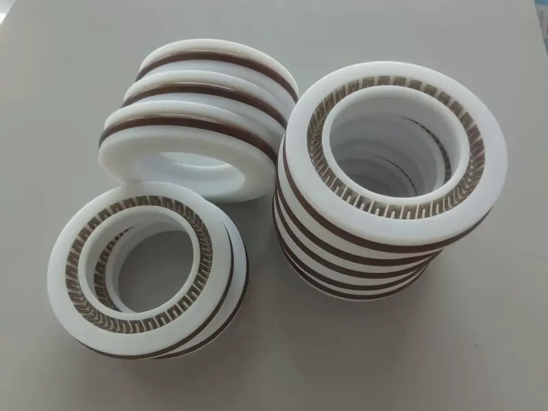 High Temperature Wear Resistant PTFE Oil Seal Rotary Shaft Seal, Teflon FKM Oil Seal by IKSONIC CO., LTD. China factory manufacturer supplier