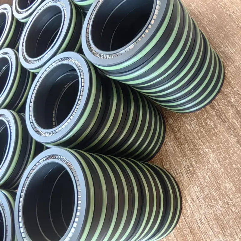 High Temperature Wear Resistant PTFE Oil Seal Rotary Shaft Seal, Teflon FKM Oil Seal by IKSONIC CO., LTD. China factory manufacturer supplier