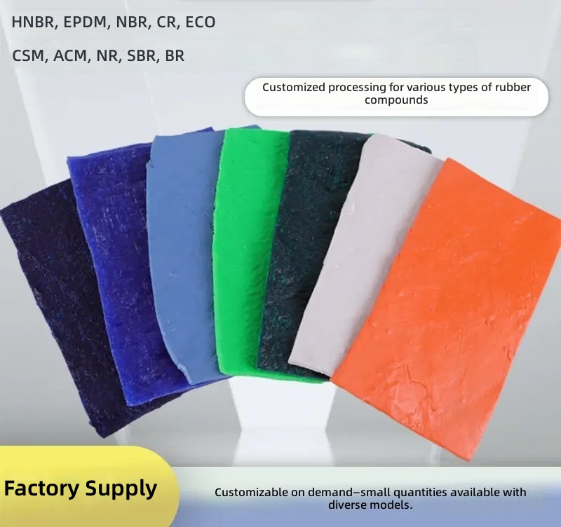 HNBR NBR EPDM CR CO CSM Silicone Rubber Compound by IKSONIC CO., LTD. China factory manufacturer supplier