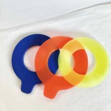 Polyurethane Excavator Track Pin Seal免拆垫片 for Komatsu Caterpillar SANY XCMG Thick Rubber Pad by IKSONIC CO., LTD. China factory manufacturer supplier