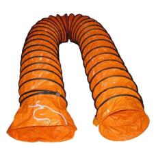IMPA591481 Ventilation Duct High Temperature Exhaust Pipe Flexible PVC Hose Yellow Flame Retardant for Airport Aircraft Ship Ventilation by IKSONIC CO., LTD. China factory manufacturer supplier