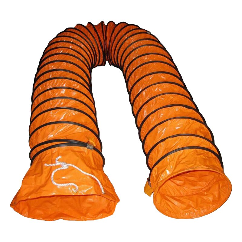 IMPA591481 Ventilation Duct High Temperature Exhaust Pipe Flexible PVC Hose Yellow Flame Retardant for Airport Aircraft Ship Ventilation by IKSONIC CO., LTD. China factory manufacturer supplier