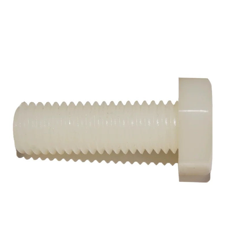 Inch Plastic Hex Bolts Screws Nuts 3/8-16 1/4-20 5/16-18 6-32 by IKSONIC CO., LTD. China factory manufacturer supplier