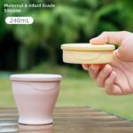Large Collapsible Silicone Cup for Outdoor Camping Travel by IKSONIC CO., LTD. China factory manufacturer supplier