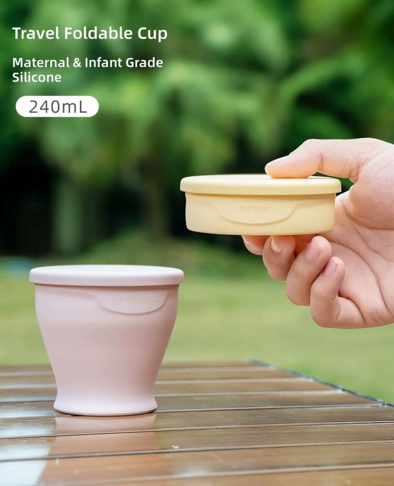 Large Collapsible Silicone Cup for Outdoor Camping Travel by IKSONIC CO., LTD. Large Collapsible Silicone Cup for Outdoor Camping Travel by IKSONIC CO., LTD. China factory manufacturer supplier