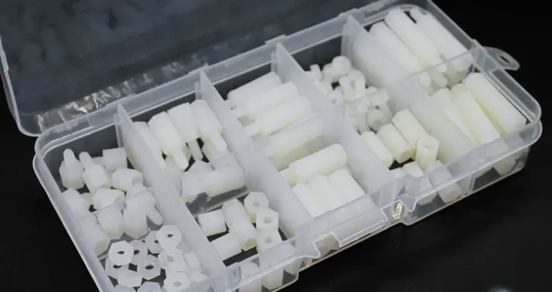 M3 Hex Nylon Standoff Female-Female PCB Pillar Screw Spacer Kit 120pcs Black White by IKSONIC CO., LTD. China factory manufacturer supplier