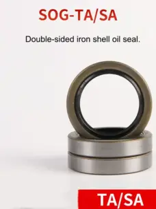 Factory direct from IKSONIC, China manufacturer. Original Taiwan SOG TA/SA series, double lip design. Durable iron shell for heavy-duty sealing applications. Custom sizes available per drawing; high quality, competitive price.
