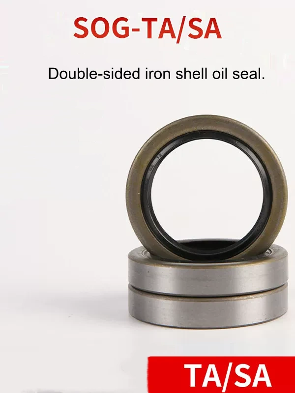 manufacturer original-taiwan-sog-tasa-160x190x15-double-lip-iron-shell-oil-seal-by-iksonic-co-ltd Factory direct from IKSONIC, China manufacturer. Original Taiwan SOG TA/SA series, double lip design. Durable iron shell for heavy-duty sealing applications. Custom sizes available per drawing; high quality, competitive price.