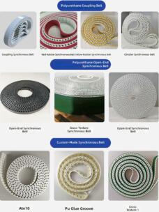 Mcgrady 5M 8M Gates Rubber Polyurethane Double-Sided High Conveyor Timing Belt Open End by IKSONIC CO., LTD. China factory manufacturer supplier