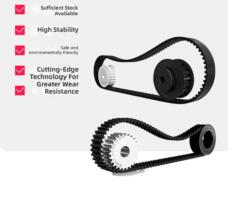Mcgrady 5M 8M Gates Rubber Polyurethane Double-Sided High Conveyor Timing Belt Open End by IKSONIC CO., LTD. China factory manufacturer supplier
