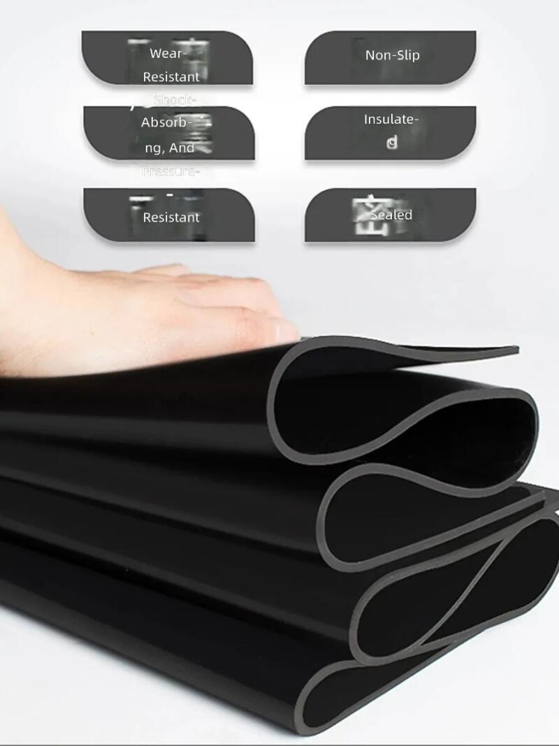 NBR Rubber Gasket Round Flange Gasket Manhole Cover Seal EPDM Silicone Gasket by IKSONIC CO., LTD. China factory manufacturer supplier
