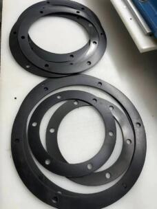 NBR Rubber Gasket Round Flange Gasket Manhole Cover Seal EPDM Silicone Gasket by IKSONIC CO., LTD. China factory manufacturer supplier