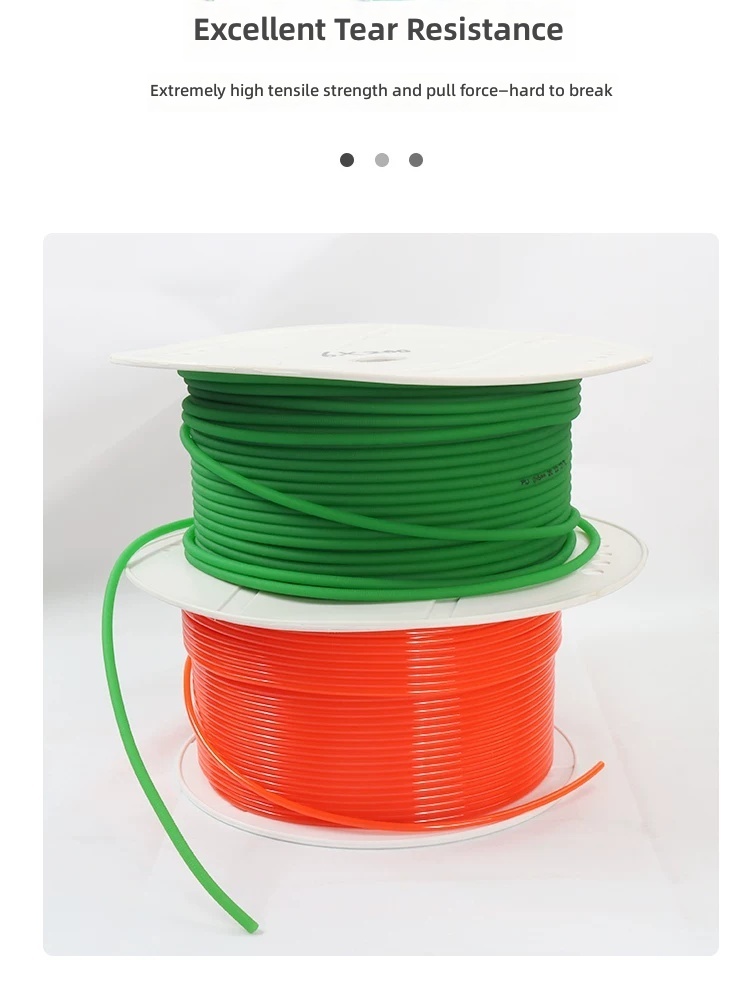 Polyurethane Belt PU Round Belt Transmission Belt Green 2-12mm by IKSONIC CO., LTD. China factory manufacturer supplier