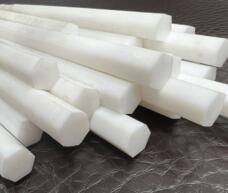 PTFE Hexagonal Rod Polytetrafluoroethylene 6 Angle Bar Plastic King PTFE Screw Nut Cap Teflon Opposite Side 5-50 by IKSONIC CO., LTD. China factory manufacturer supplier