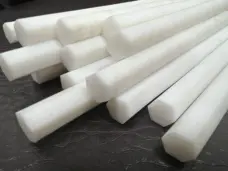 PTFE Hexagonal Rod Polytetrafluoroethylene 6 Angle Bar Plastic King PTFE Screw Nut Cap Teflon Opposite Side 5-50 by IKSONIC CO., LTD. China factory manufacturer supplier