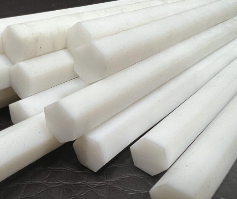 PTFE Hexagonal Rod Polytetrafluoroethylene 6 Angle Bar t Nylon plastic Plastic King PTFE Screw Nut Cap Teflon Opposite Side 5-50 by IKSONIC CO., LTD. PTFE Hexagonal Rod Polytetrafluoroethylene 6 Angle Bar Plastic t Nylon plastic King PTFE Screw Nut Cap Teflon Opposite Side 5-50 by IKSONIC CO., LTD. China factory manufacturer supplier
