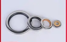 PTFE Rotary Shaft Oil Seal for Air Compressor, Stainless Steel Double Lip Seal, Vacuum Pump Oil Seal by IKSONIC CO., LTD. China factory manufacturer supplier
