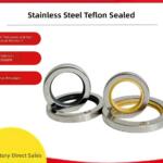 PTFE Rotary Shaft Oil Seal for Air Compressor, Stainless Steel Double Lip Seal, Vacuum Pump Oil Seal by IKSONIC CO., LTD. China factory manufacturer supplier