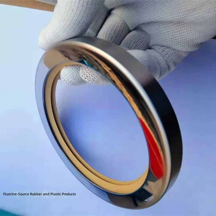 PTFE Stainless Steel Oil Seal 80x115x10x12x15 for Air Compressor - Double Lip/Single Lip by IKSONIC CO., LTD. China factory manufacturer supplier