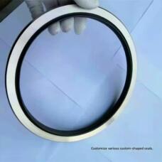 PTFE Stainless Steel Oil Seal 80x115x10x12x15 for Air Compressor - Double Lip/Single Lip by IKSONIC CO., LTD. China factory manufacturer supplier