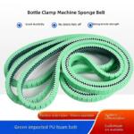 PU Green Foam Sponge Conveyor Belt for Bottle Gripper, Inspection, Divider, Capper Machines by IKSONIC CO., LTD. China factory manufacturer supplier