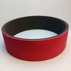 Red Rubber Multi-Ribbed Belt PJ PK PL High Precision Motor Drive Belt by IKSONIC CO., LTD. China factory manufacturer supplier