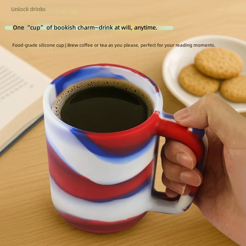 Silicone Cup for Travel, Kids, Adults, Toothbrush Rinsing, Anti-Drop Durable Silicone Water Cup by IKSONIC CO., LTD. China factory manufacturer supplier