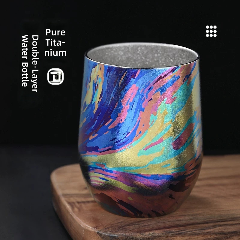 Titanium Pure Double Wall Camping Cup – Outdoor Beer Mug & Coffee Cup by IKSONIC CO., LTD. Titanium Pure Double Wall Camping Cup - Outdoor Beer Mug & Coffee Cup by IKSONIC CO., LTD. China factory manufacturer supplier