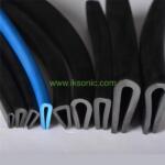 U Channel Lock Car Door Window Trim Rubber Seal Strip Metal Edge Protection by IKSONIC CO., LTD. China factory manufacturer supplier