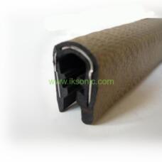 U Channel Lock Car Door Window Trim Rubber Seal Strip Metal Edge Protection by IKSONIC CO., LTD. China factory manufacturer supplier