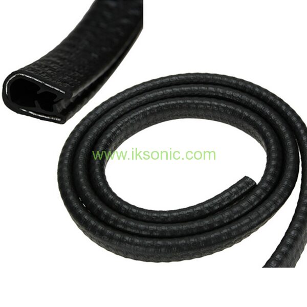 U Channel Lock Car Door Window Trim Rubber Seal Strip Metal Edge Protection by IKSONIC CO., LTD. China factory manufacturer supplier