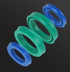 UN Oil Seal 4/6/8/10/11/12*14/16/18/20/22/26/28*5/7/8/10 Hydraulic Cylinder Seal by IKSONIC CO., LTD. China factory manufacturer supplier