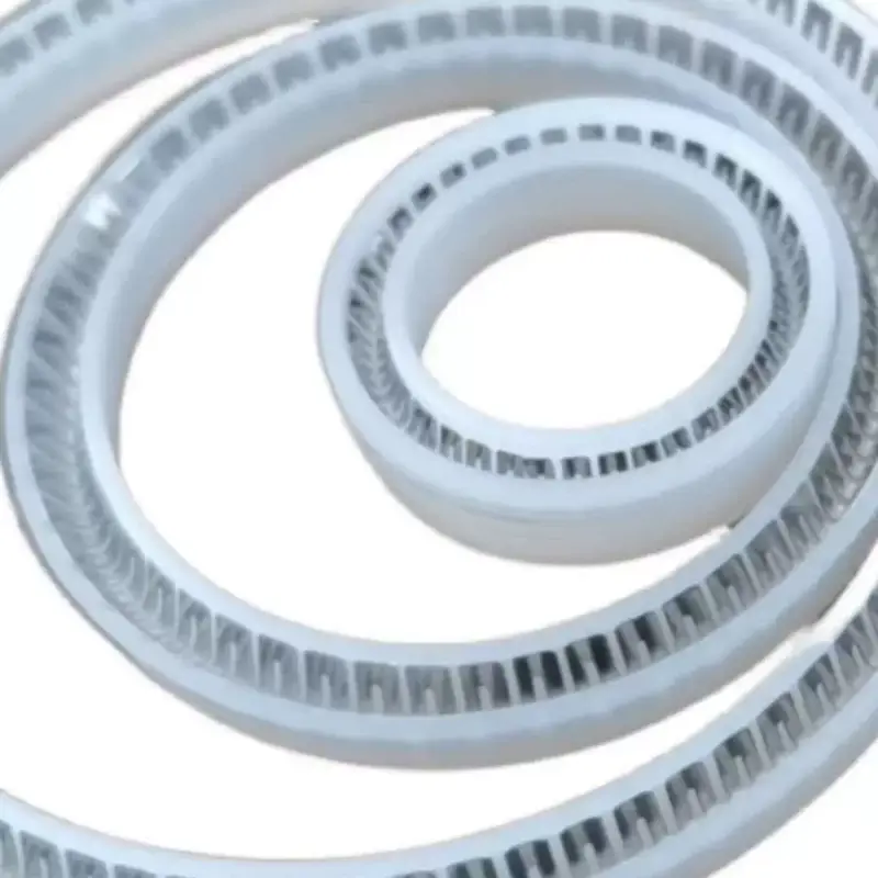 Wear & Corrosion Resistant Carbon Fiber PTFE Dispensing Valve Seal for Glue Filling Machine by IKSONIC CO., LTD. China factory manufacturer supplier