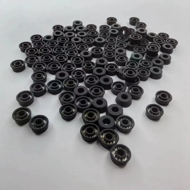 Wear & Corrosion Resistant Carbon Fiber PTFE Dispensing Valve Seal for Glue Filling Machine by IKSONIC CO., LTD. China factory manufacturer supplier